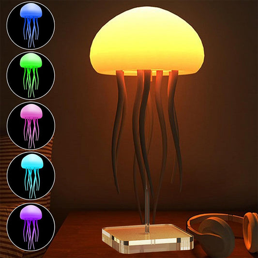 Lampe méduse LED flottante